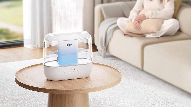 Dreo Top-Fill Cool Mist Humidifier on a table