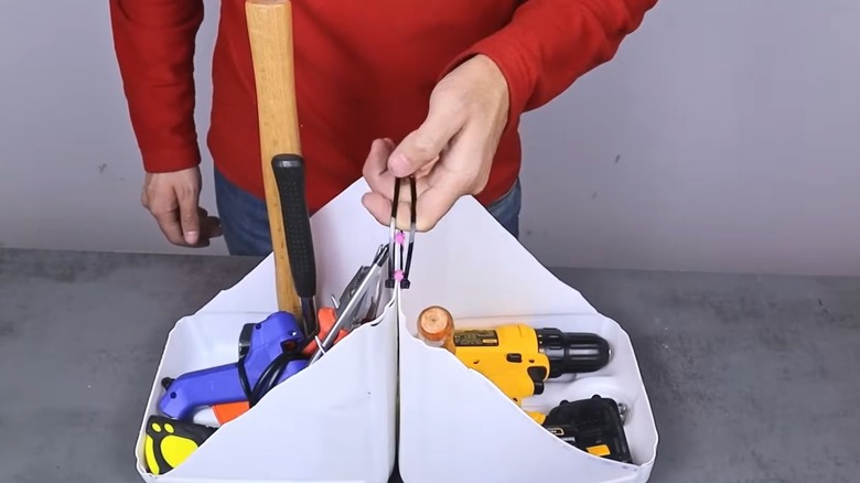 zip tie diy carrying case