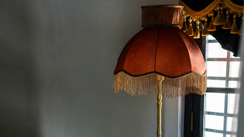An antique lamp