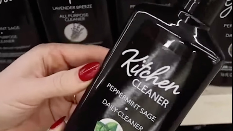 dollar tree peppermint sage cleaner