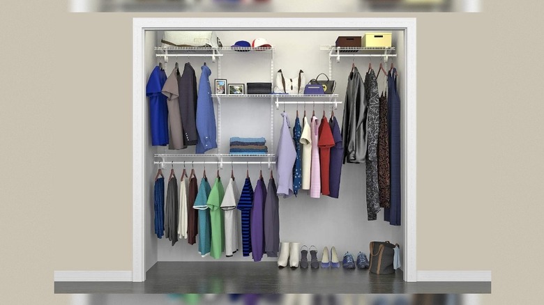 ClosetMaid ShelfTrack Wire Closet