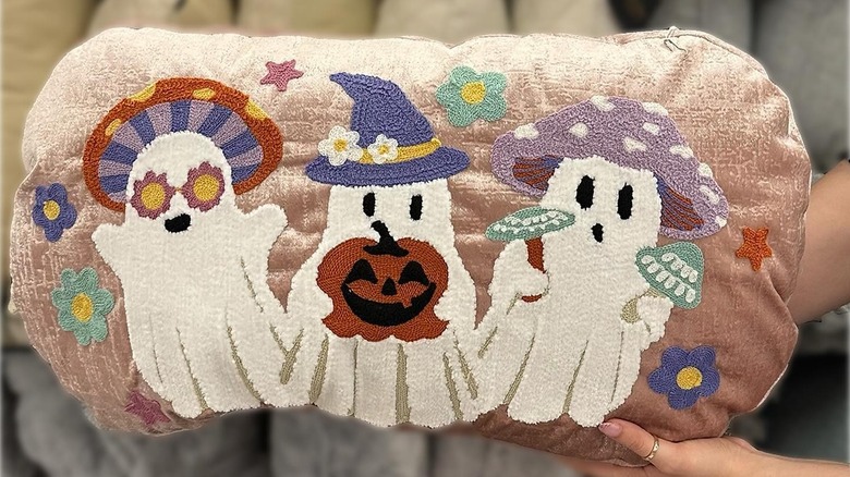 T.J.Maxx ghost pillow in pastel colors