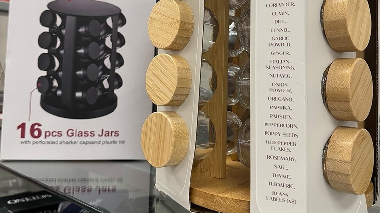 Storage jars for spices