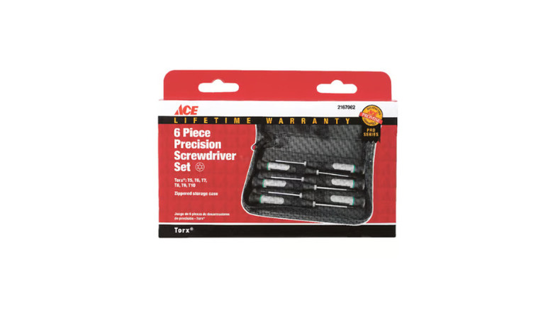 Ace's 2-½-inch L Torx Precision Screwdriver Set