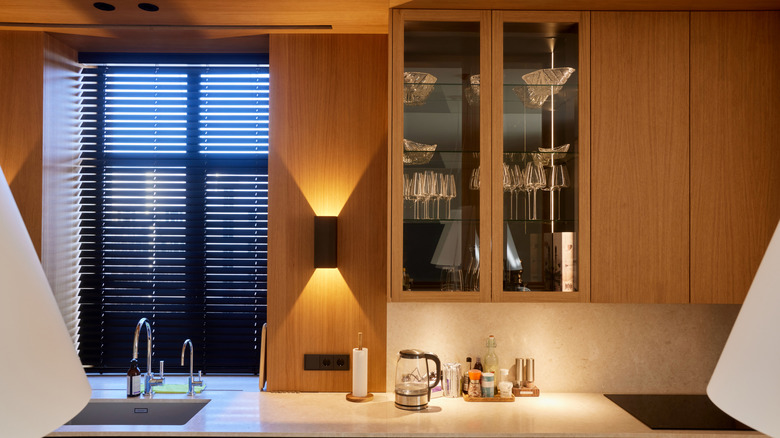 Kitchen sconces and undermount lighting