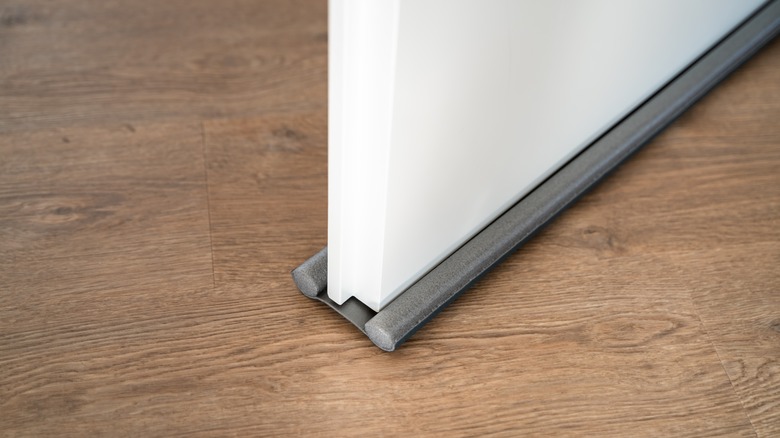 door draft stopper