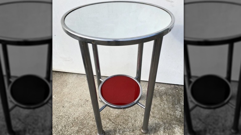Vintage Bauhaus Art Deco Hoffman Breuer Thonet side table