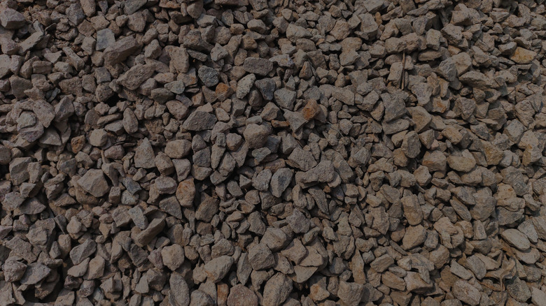 a bunch of glauconite sandstone