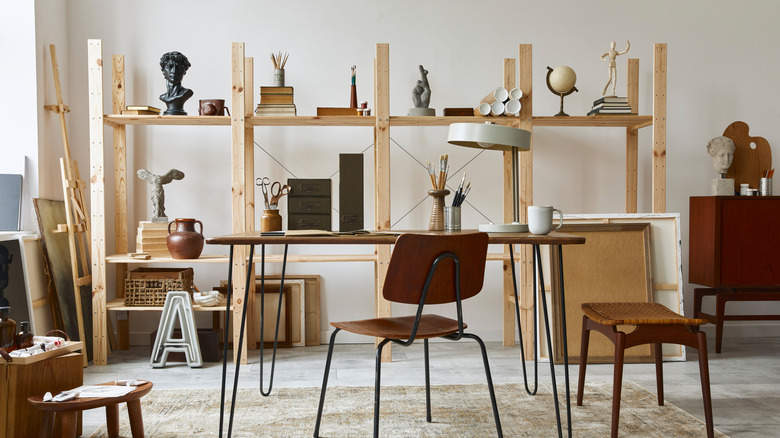 Artist workspace 