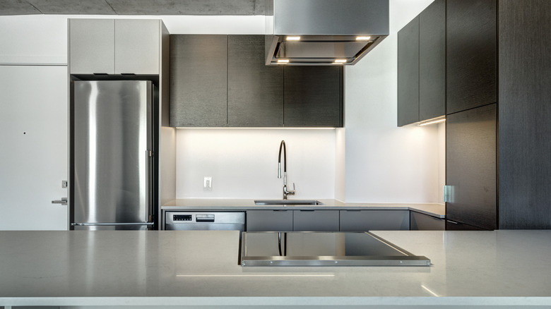 gray kitchen