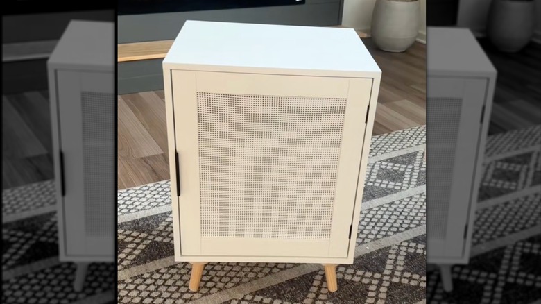 SOHL Furniture white accent cabinet