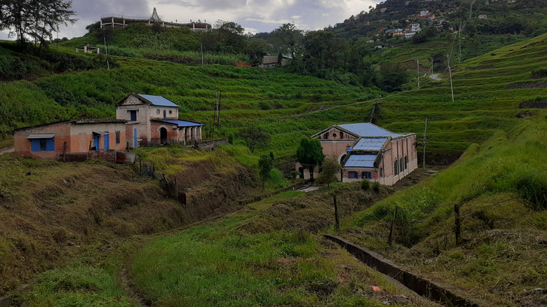 Micro hydro power being used to provide home with electricity