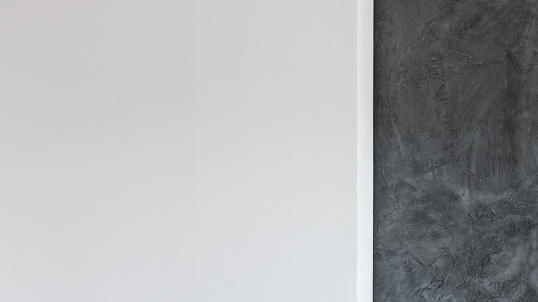 A dining room setting with Scandi furniture