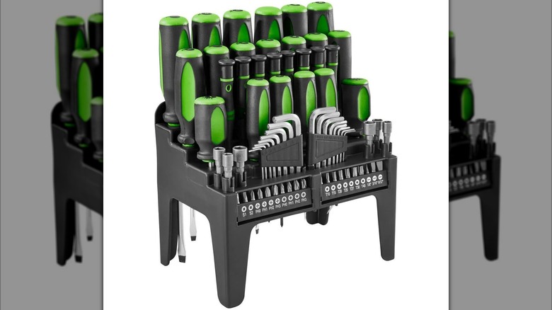 Pittsburgh's 70-piece Comfort-Grip Screwdriver Set