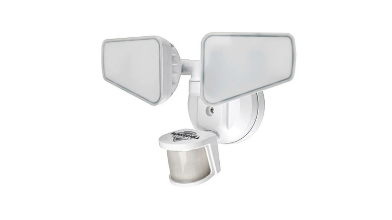 The 2,150 Lumen Dual Head Hardwired LED Security Light from Bunker Hill Security