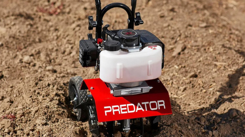 Predator's 9-inch, 43-cubic centimeter Gas Cultivator