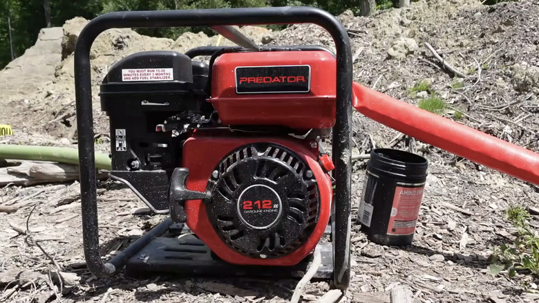 Predator's 2 in. 212 Gasoline Engine Semi-Trash Water Pump