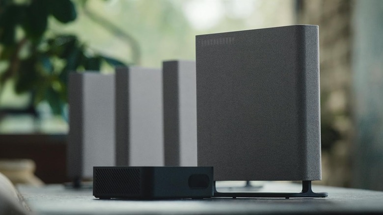The Sony BRAVIA Theater Quad 16-Speaker Home Theater Audio System