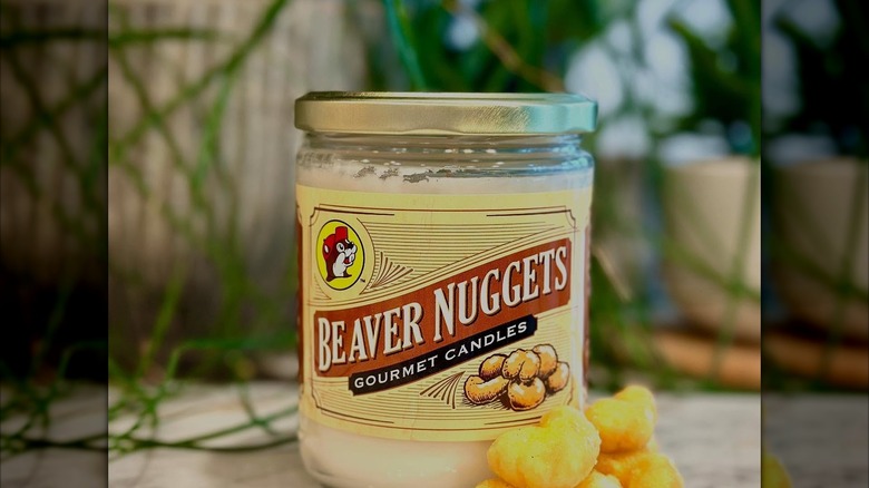 Beaver Nuggets Buc-ee's candle