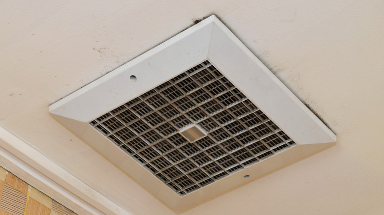 dirty bathroom exhaust fan