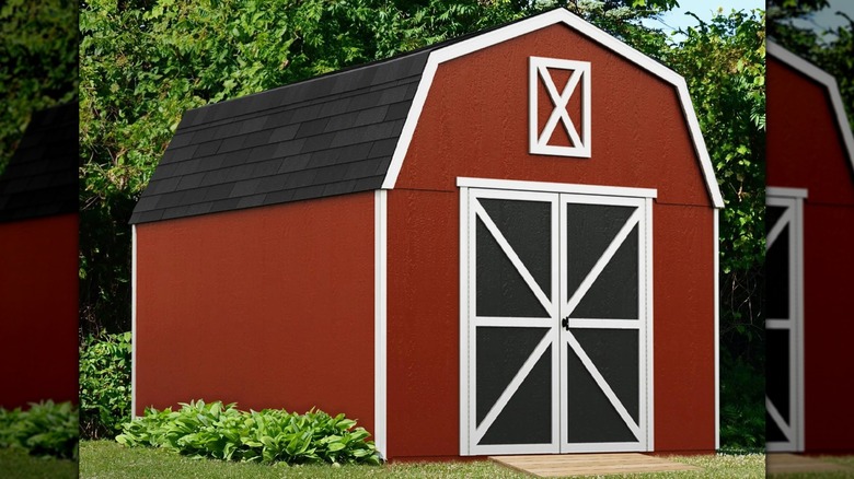 Heartland Stillwater 10-ft x 10-ft Gambrel Style Storage Shed