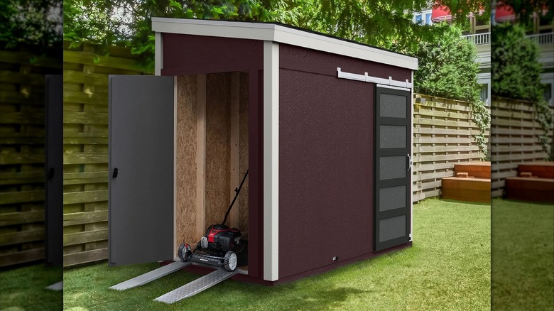 Heartland Lean-to 10-ft x 4-ft Wood Storage Shed