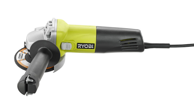Ryobi's 5.5 Amp Corded 4 ½-inch Angle Grinder
