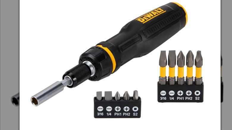 DeWalt's Max Fit Telescoping Ratcheting Multi-Bit Combination Screwdriver