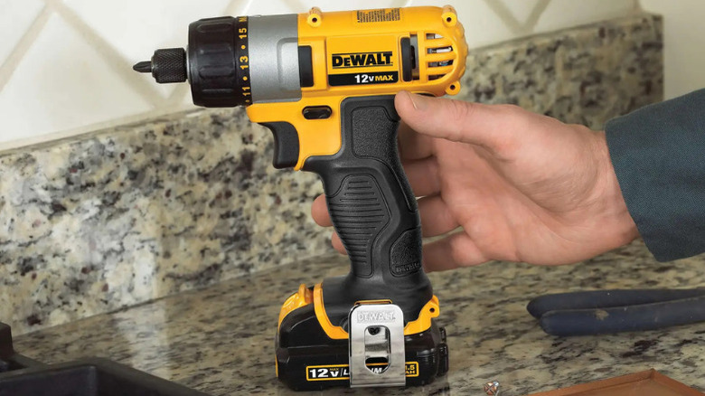 DeWalt's 12V Max ¼-inch Screwdriver