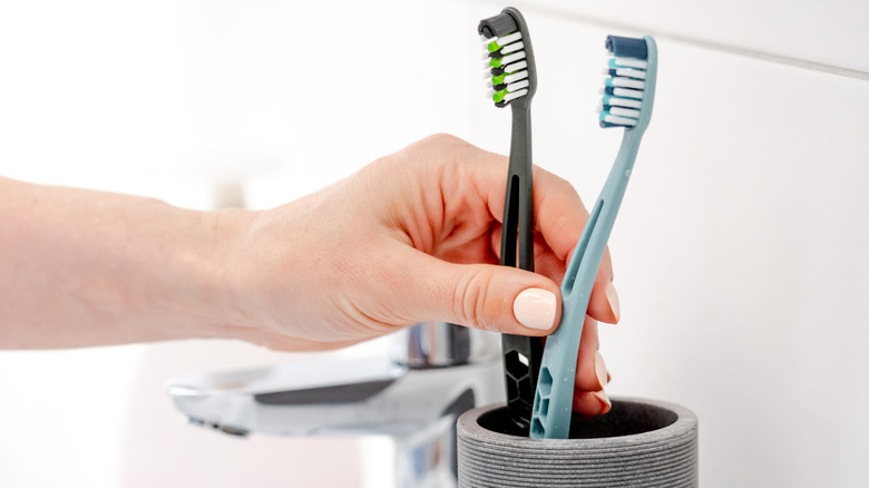 Toothbrush holder