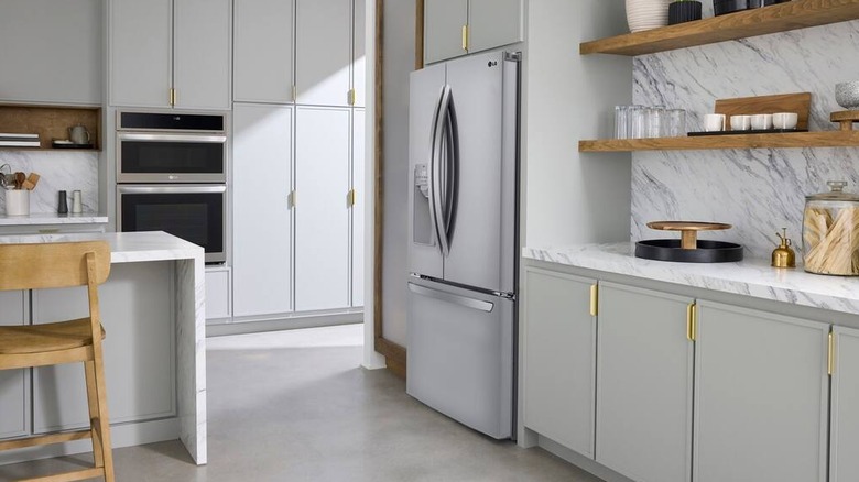 an LG 3 door fridge model LHFS28XBS