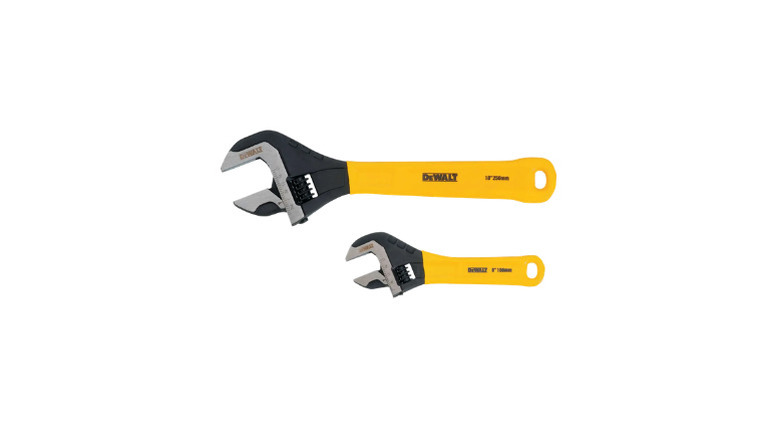 DeWalt's Adjustable Wrench Set (2-Piece)