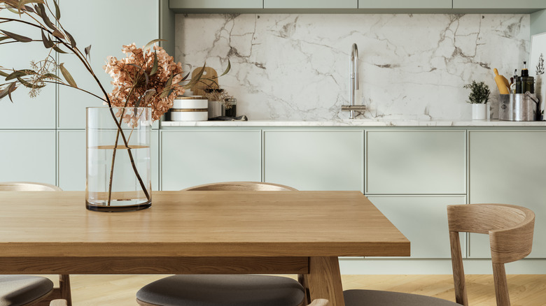 Minimalist kitchen with clean lines