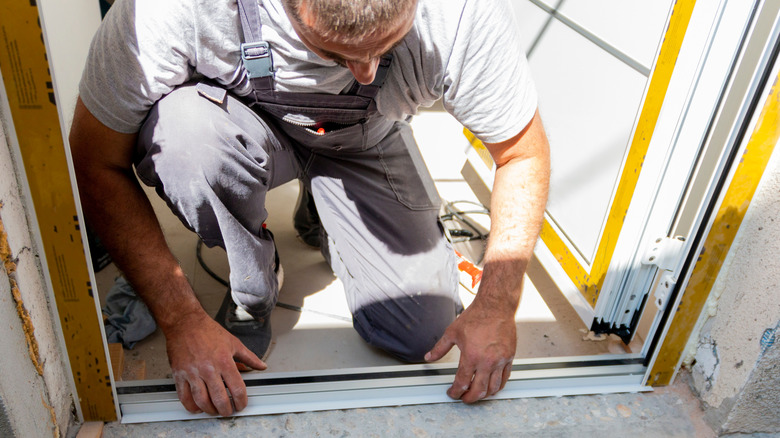 Installing a new door