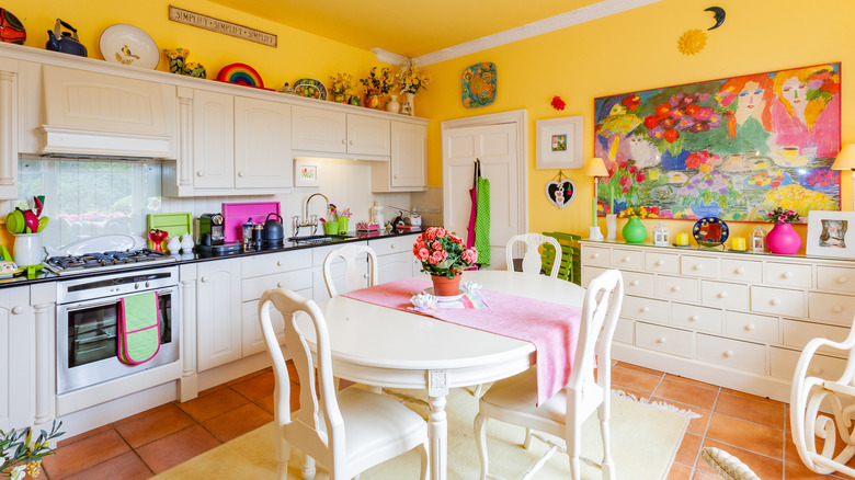 A kitschy kitchen