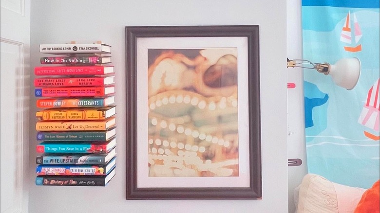 IKEA OSTIT as hanging book storage