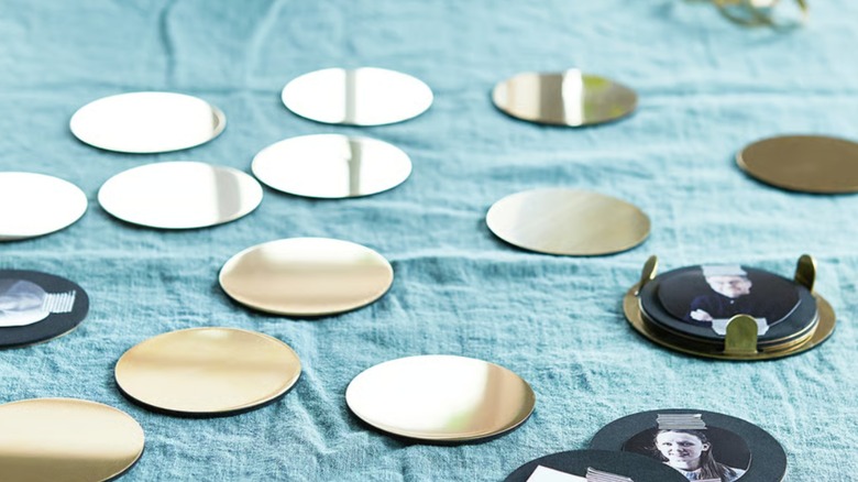 GLATTIS Coasters with holder