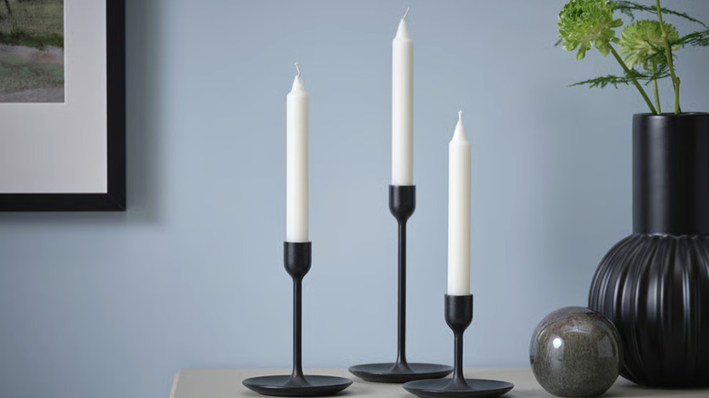 JUBLA Unscented chandelier candle