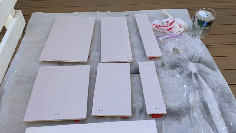 painted ikea furniture pieces