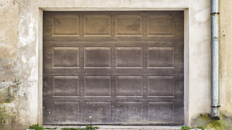 Old garage door