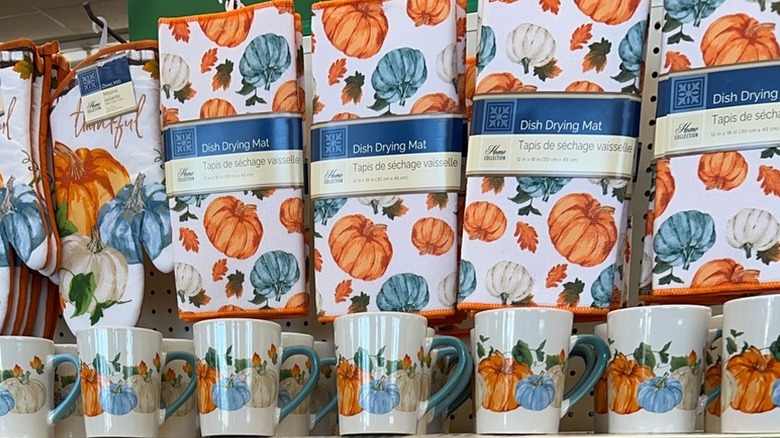 Dollar Tree dish drying mats