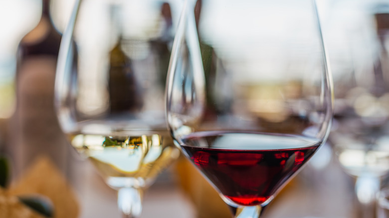 wine glasses