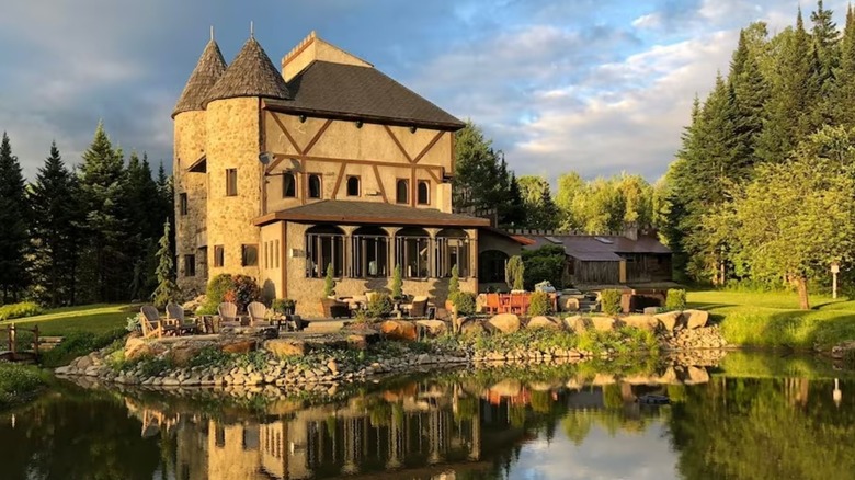 Bavarian Castle inspired lakefront Airbnb in Vermont, United States