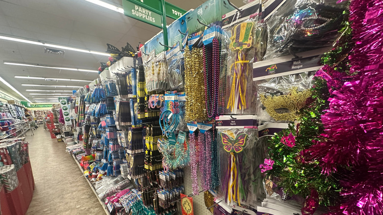 Dollar store aisle