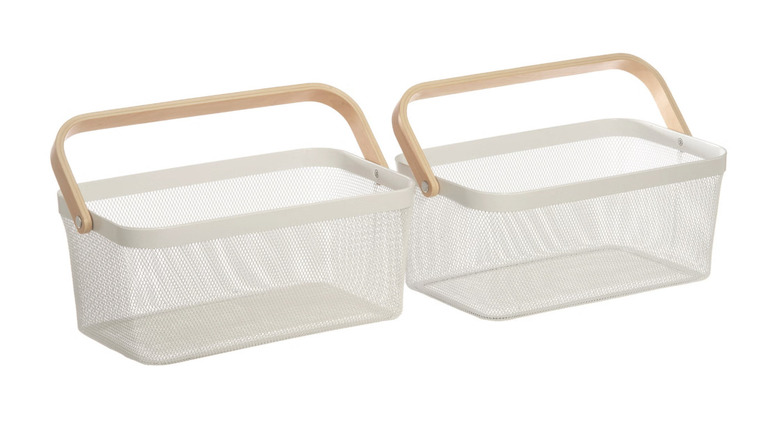 Edifice's Mesh Basket with Handle, 2-pack