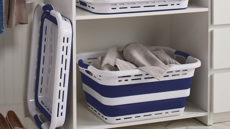 Pop and Load's Collapsible Laundry Basket, 2-pack