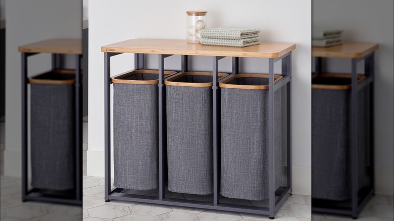 Trinity's Bamboo Laundry Station