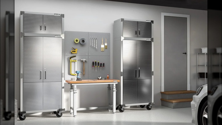 Seville Classics UltraHD 7-Piece Storage Cabinet System
