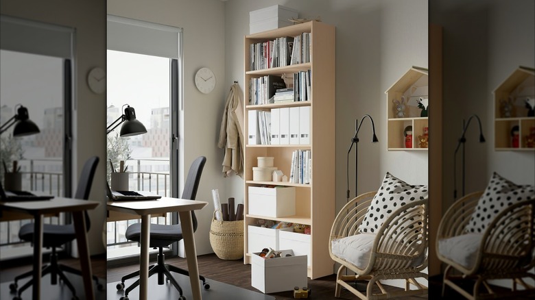 IKEA BILLY Bookcase in home office