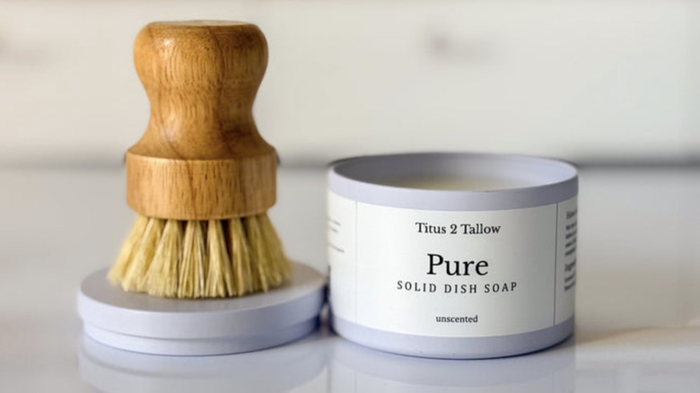 Titus 2 Tallow Solid Dish Soap